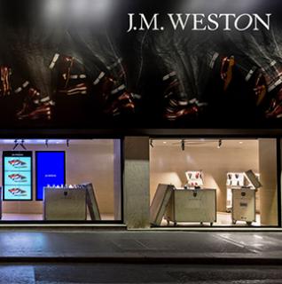 Agencement concept store avec J. M. WESTON