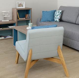 fauteuil, canapé, meubles pour aménager salon appartement