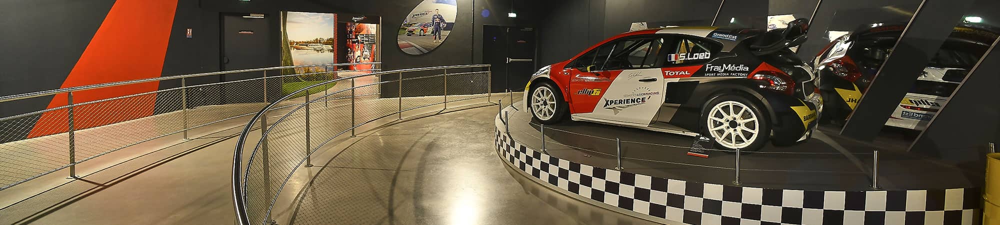 Agencement attraction parc de Loisirs : Sebastien Loeb Driving Xperience