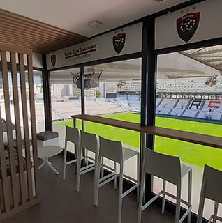 agencement Loges Stade Mayol - Rugby Club Toulonnais  