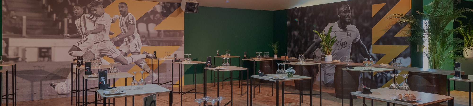 Agencement espaces sportifs - hospitalités Nantes