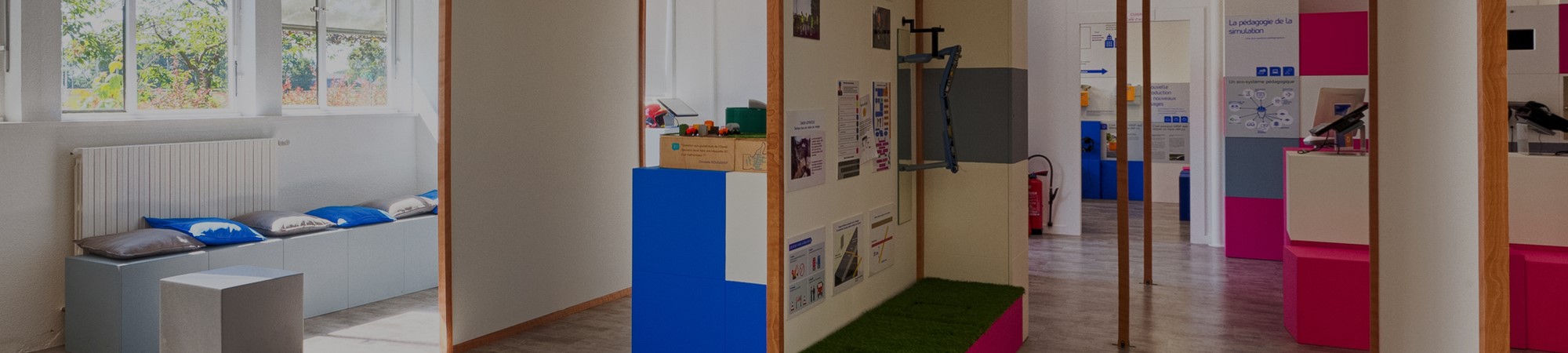 Agencement showroom GRDF sur mesure