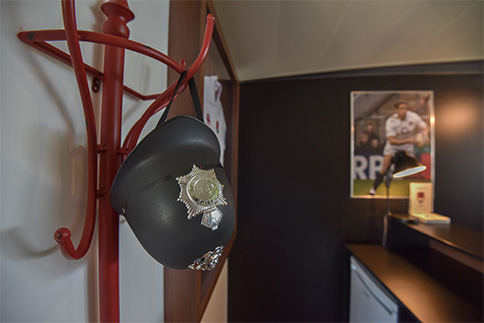 Agencement loges de stade : décoration