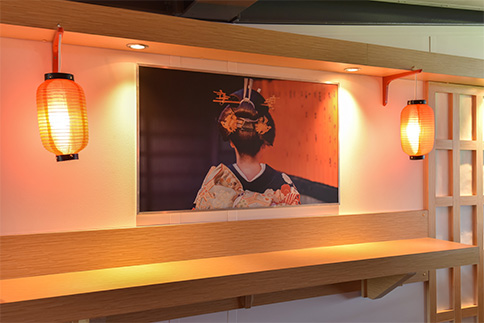 Agencement loges de stade : décoration