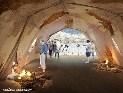 restitution de la Grotte Cosquer