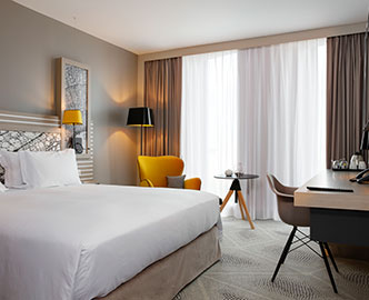 agencement hôtel ; chambres