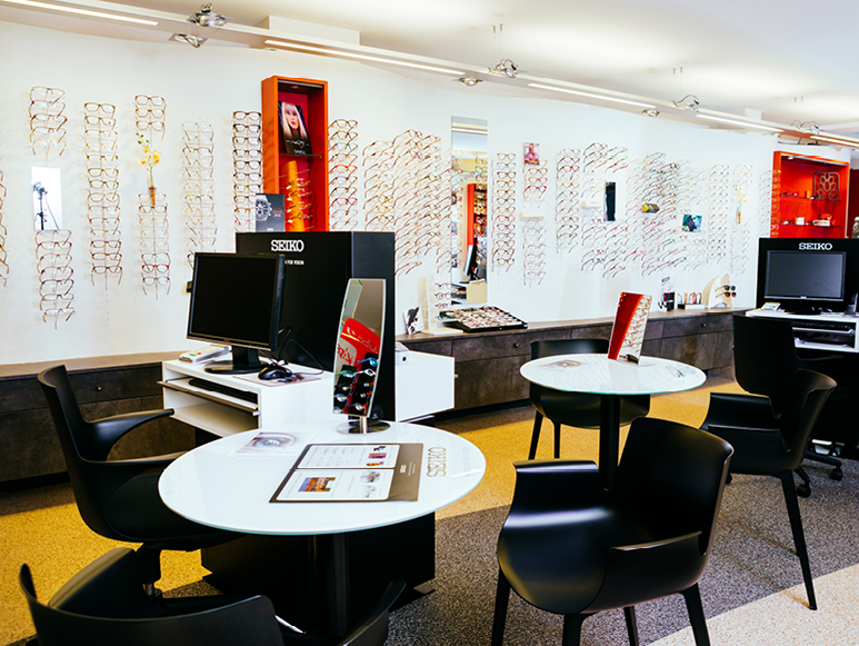 Agencement boutique optique