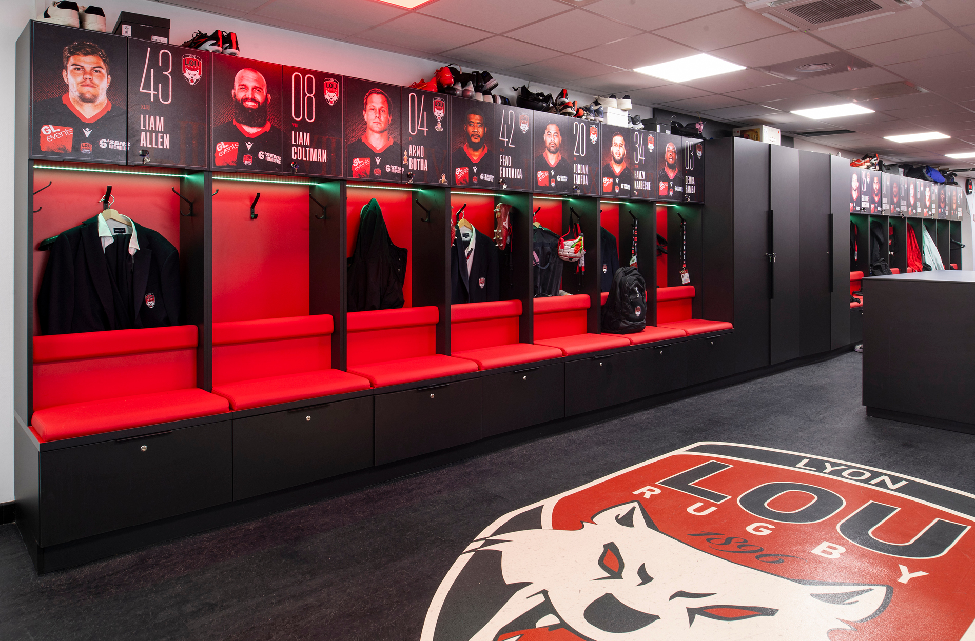 Vestiaires Lou Rugby