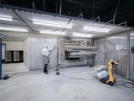 Cabine de préparation