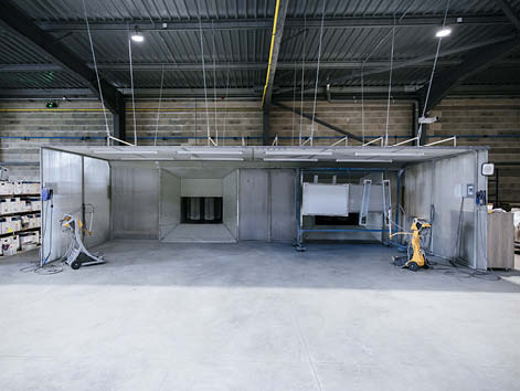 Cabine de préparation