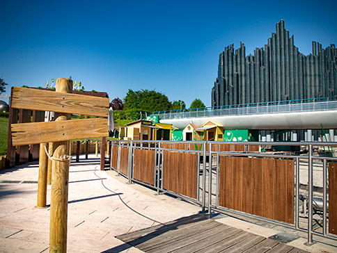 Signalétique et aménagement décors Aventure Eclabousse  