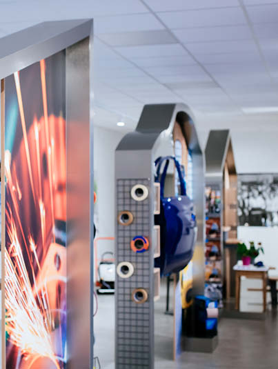 AGENCEMENT SHOWROOM SAINT-GOBAIN 