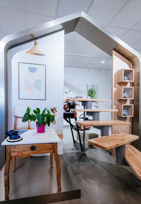 AGENCEMENT SHOWROOM SAINT-GOBAIN