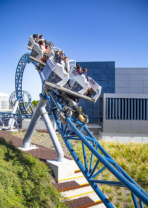 objectif mars futuroscope roller coaster  