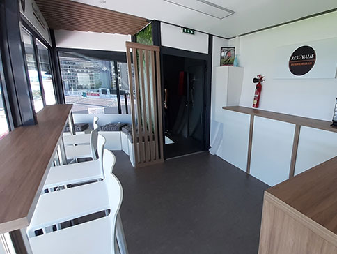 Agencement loges stade Mayol - Rugby Club Toulonnais