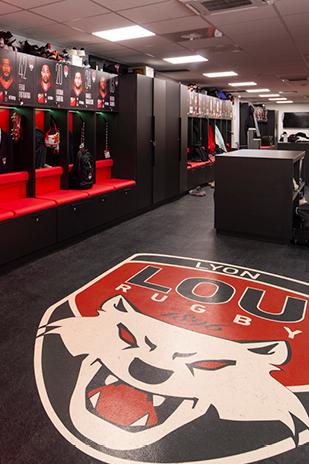 Vestiaires Lou Rugby