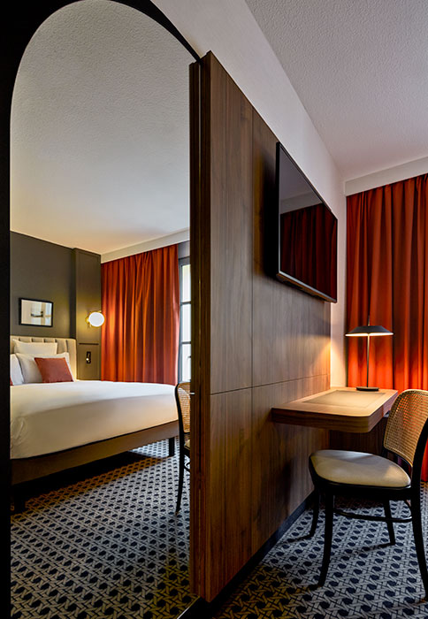 Agencement des chambres - Hôtel Mercure Versailles Château