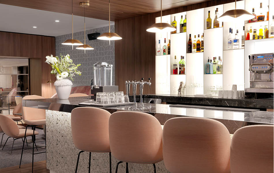 AGENCEMENT BAR HOTEL