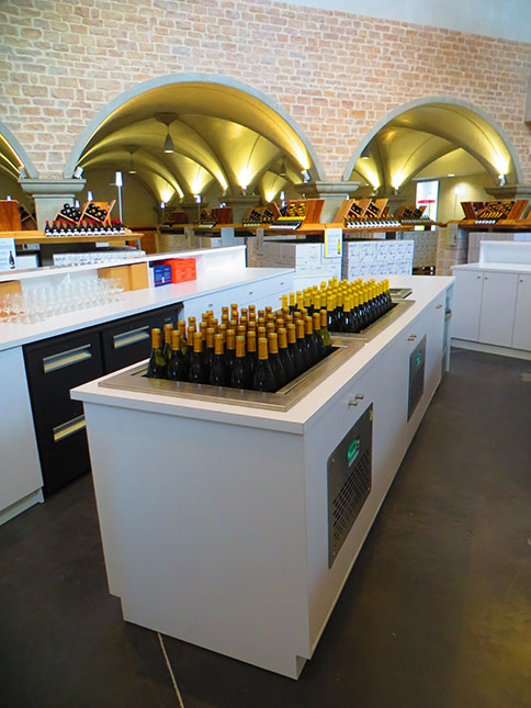 agencement cave à vins  