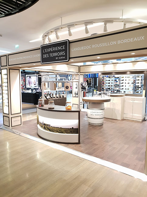 agencement cave à vins