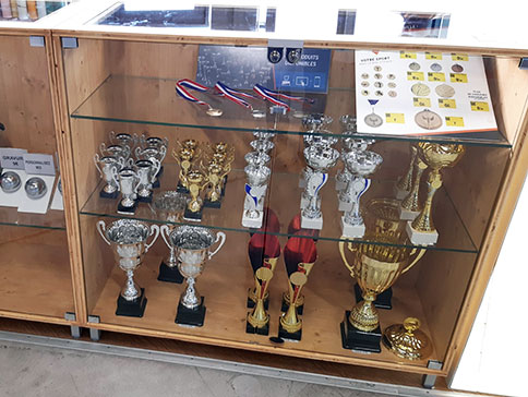 vitrine pour exposition produits