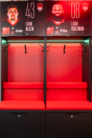 Vestiaires Lou Rugby