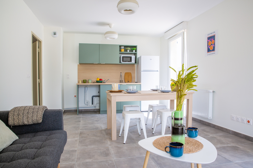 Agencement de résidences gérées - Unisson - Villeurbanne