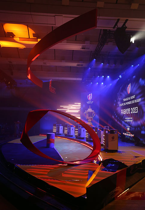 aménagement tirage au sort coupe du monde rugby 2023