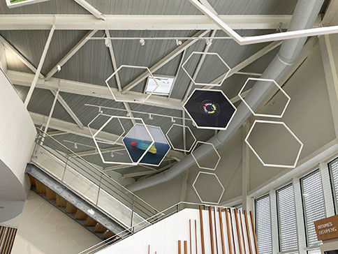 Actualisation de la signalétique du showroom