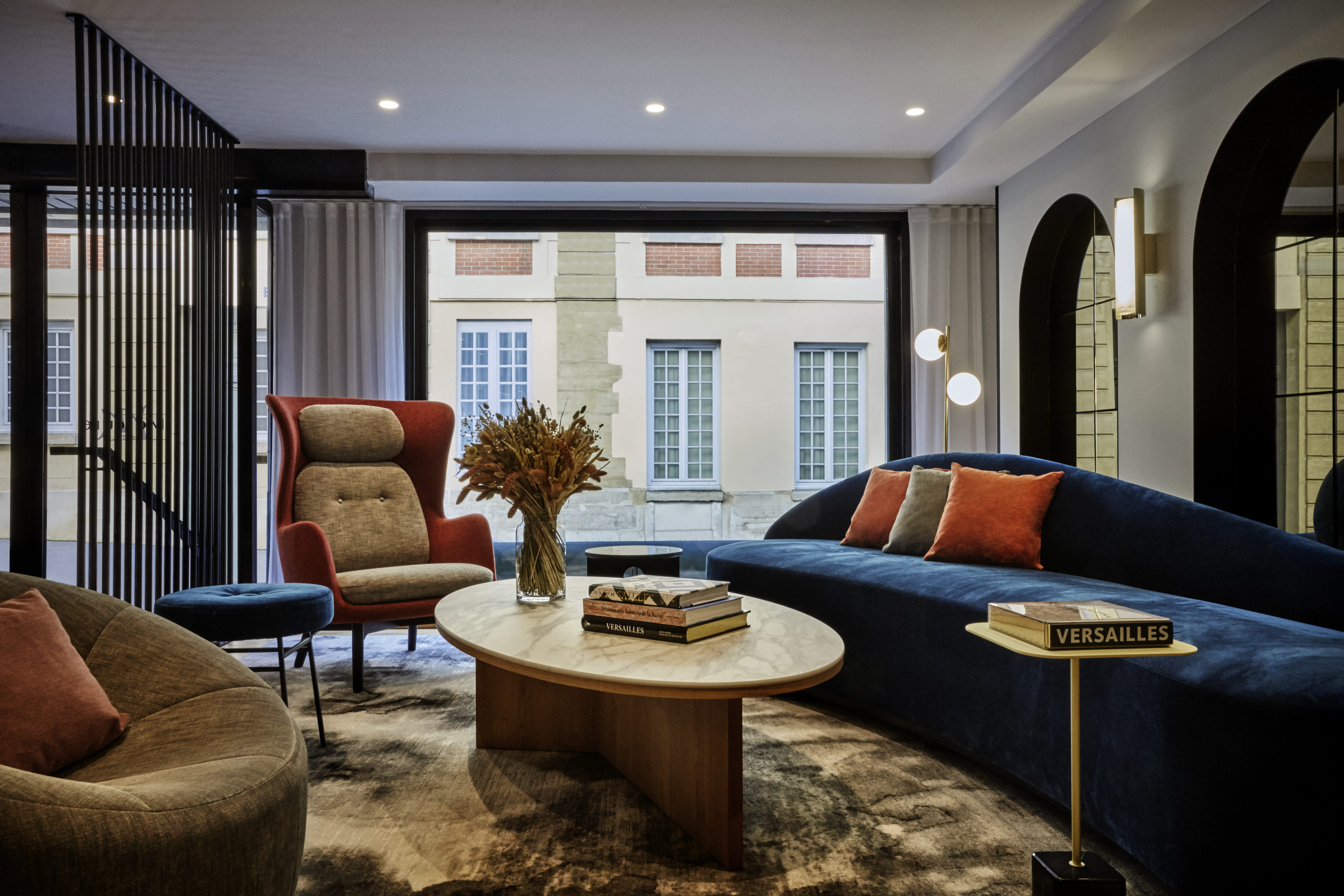 Agencement accueil hotel