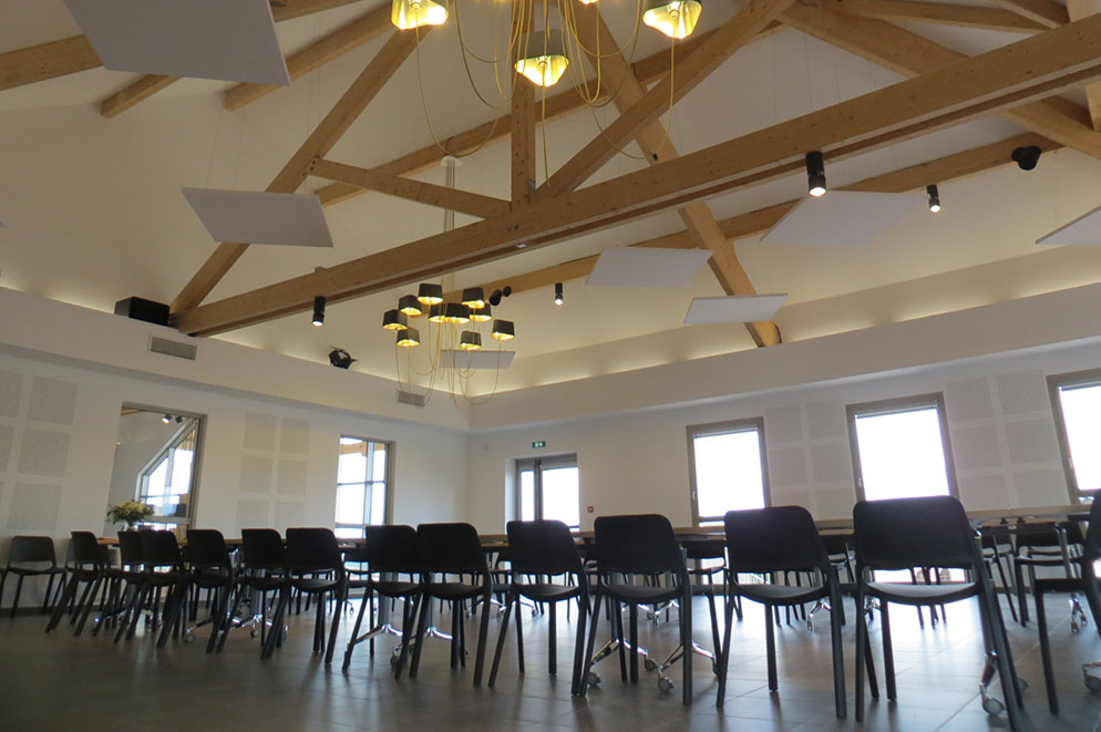 agencement caveau vignobles de Buxy - salle de séminaires  