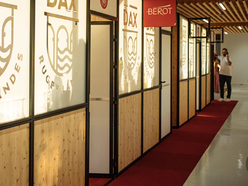 Agencement espace sportif Club US Dax