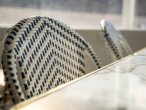 aménagement Grotte Cosquer Marseille GL events mobilier