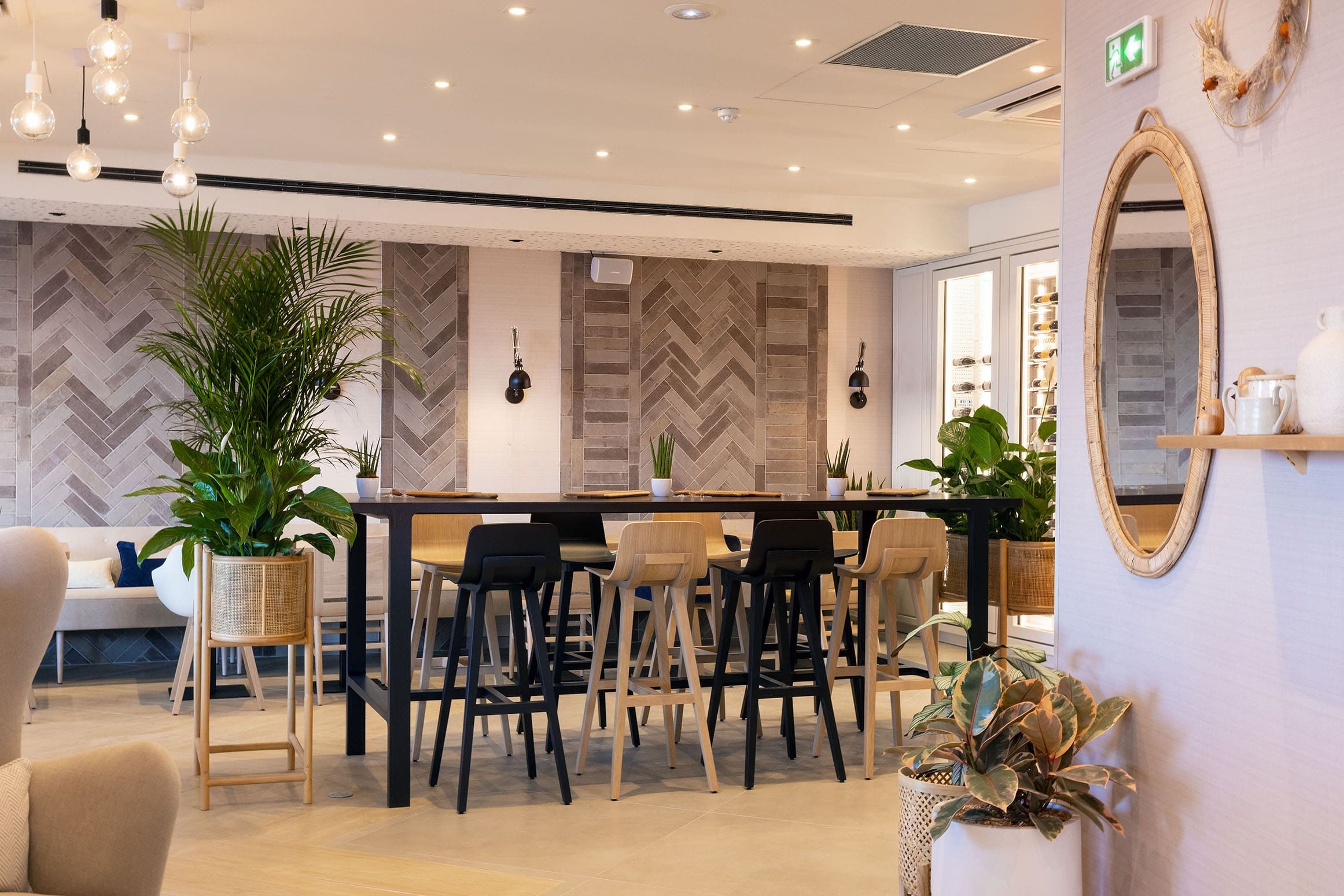 espace convivial plante