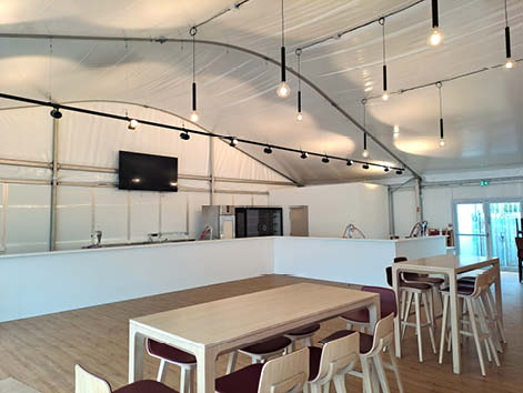 Agencement Bodega Stade Chaban Delmas Club UBB - Bordeaux