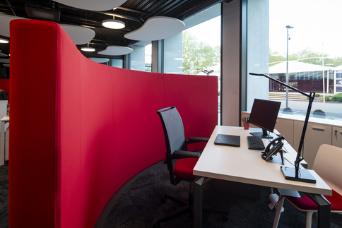 Agencement showroom d'entreprise sur mesure