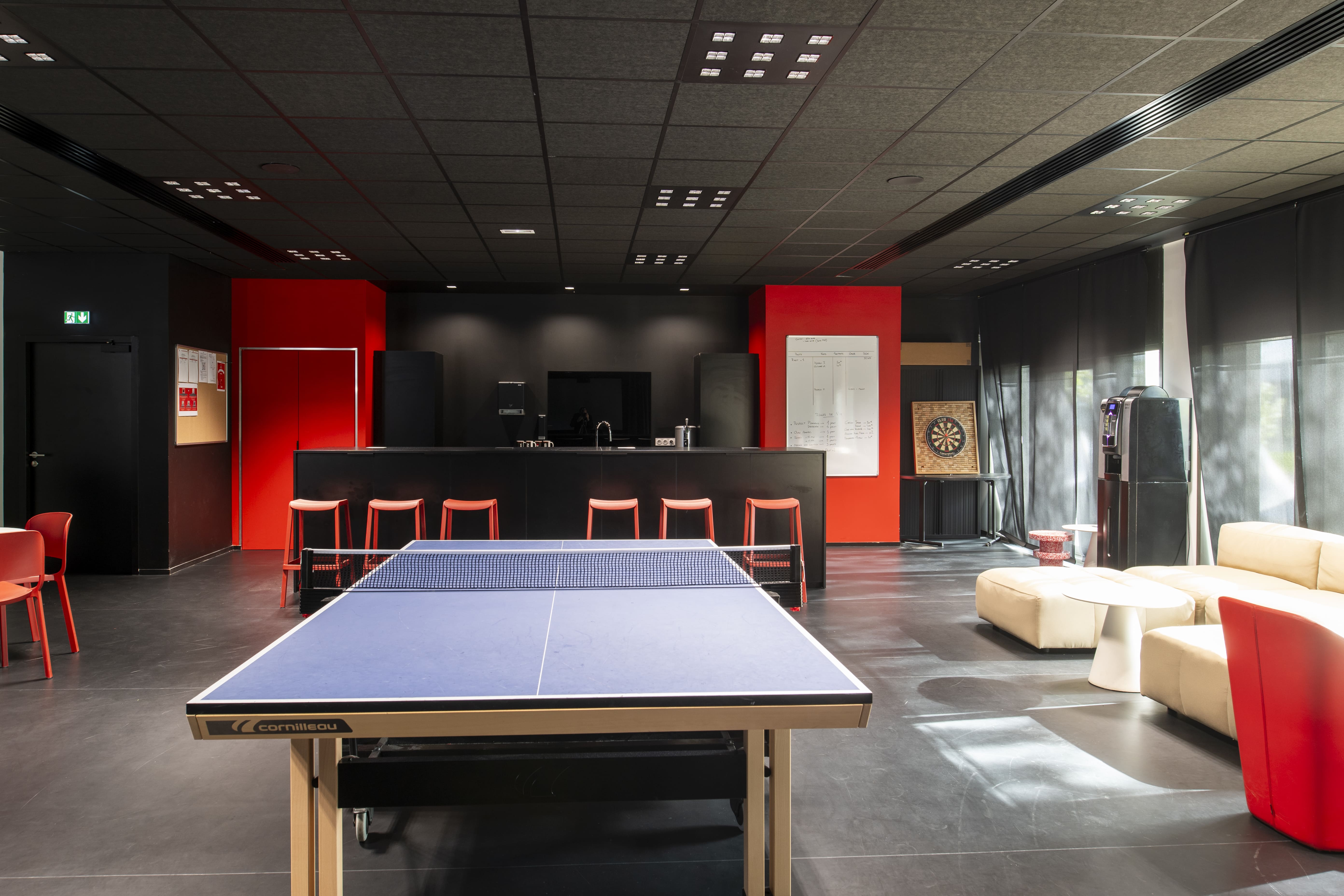 Agencement espace convivialité