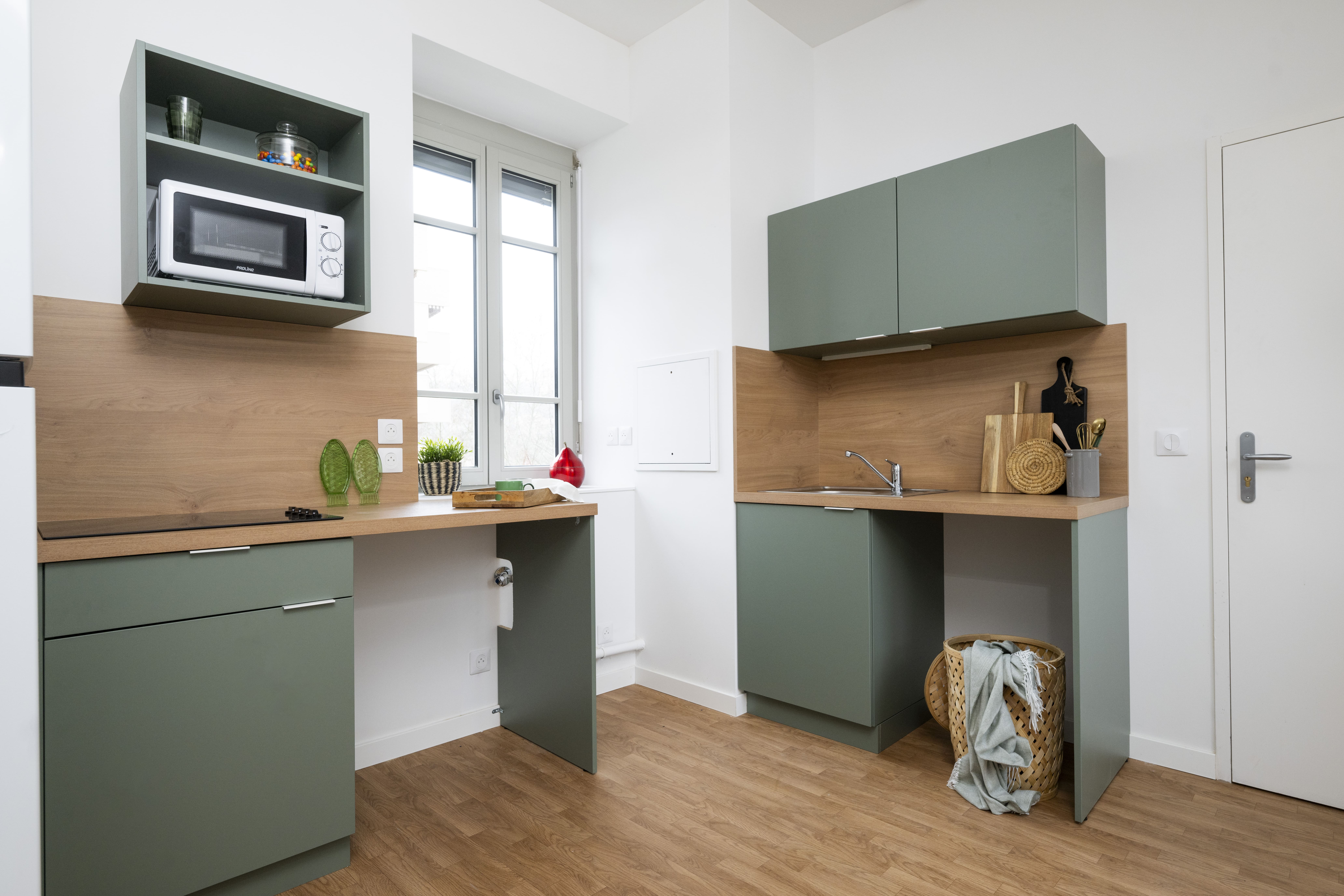 cuisine de résidence étudiante