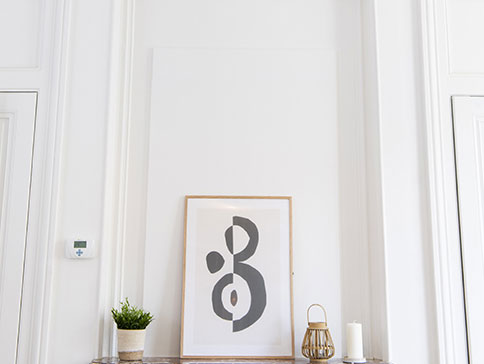 aménagement résidence étudiante rue du plâtre Lyon , accessoire tableau salon 