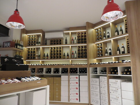Agencement cave à vin