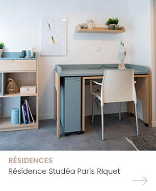 Agencement Résidence Studéa Paris Riquet