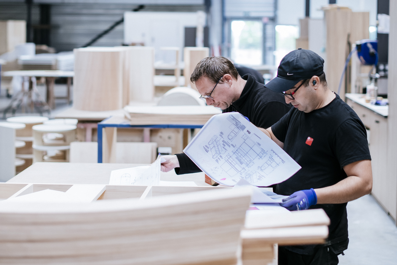 Atelier de fabrication - menuiserie agencement