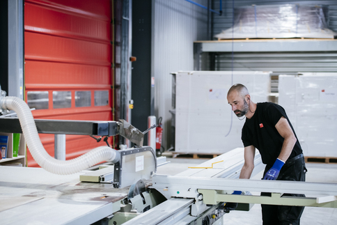 Atelier de fabrication - menuiserie agencement