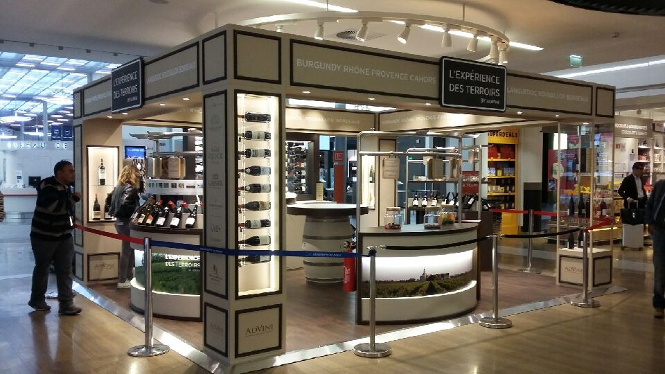 Agencement pop-up store