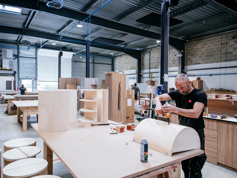 Fabrication projet agencement