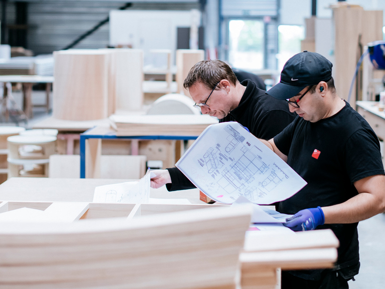 Fabrication projet agencement