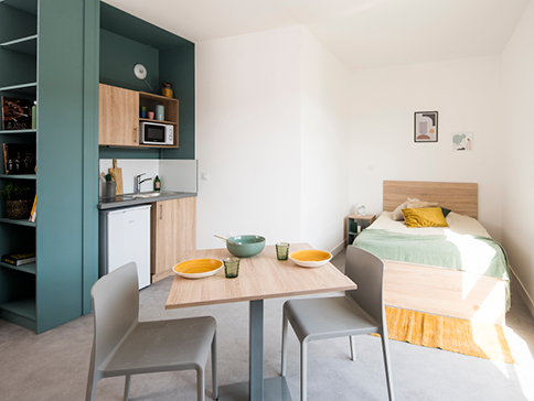 Agencement Résidence étudiante Limas