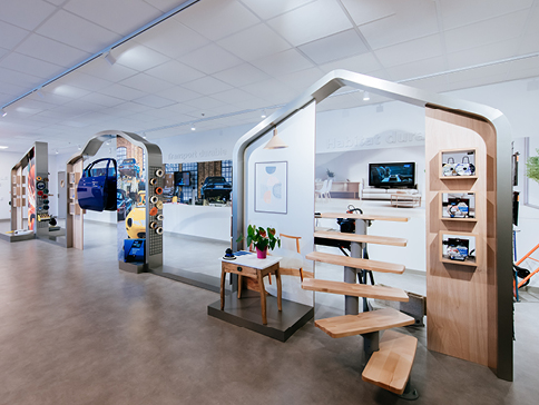 AGENCEMENT SHOWROOM SAINT-GOBAIN