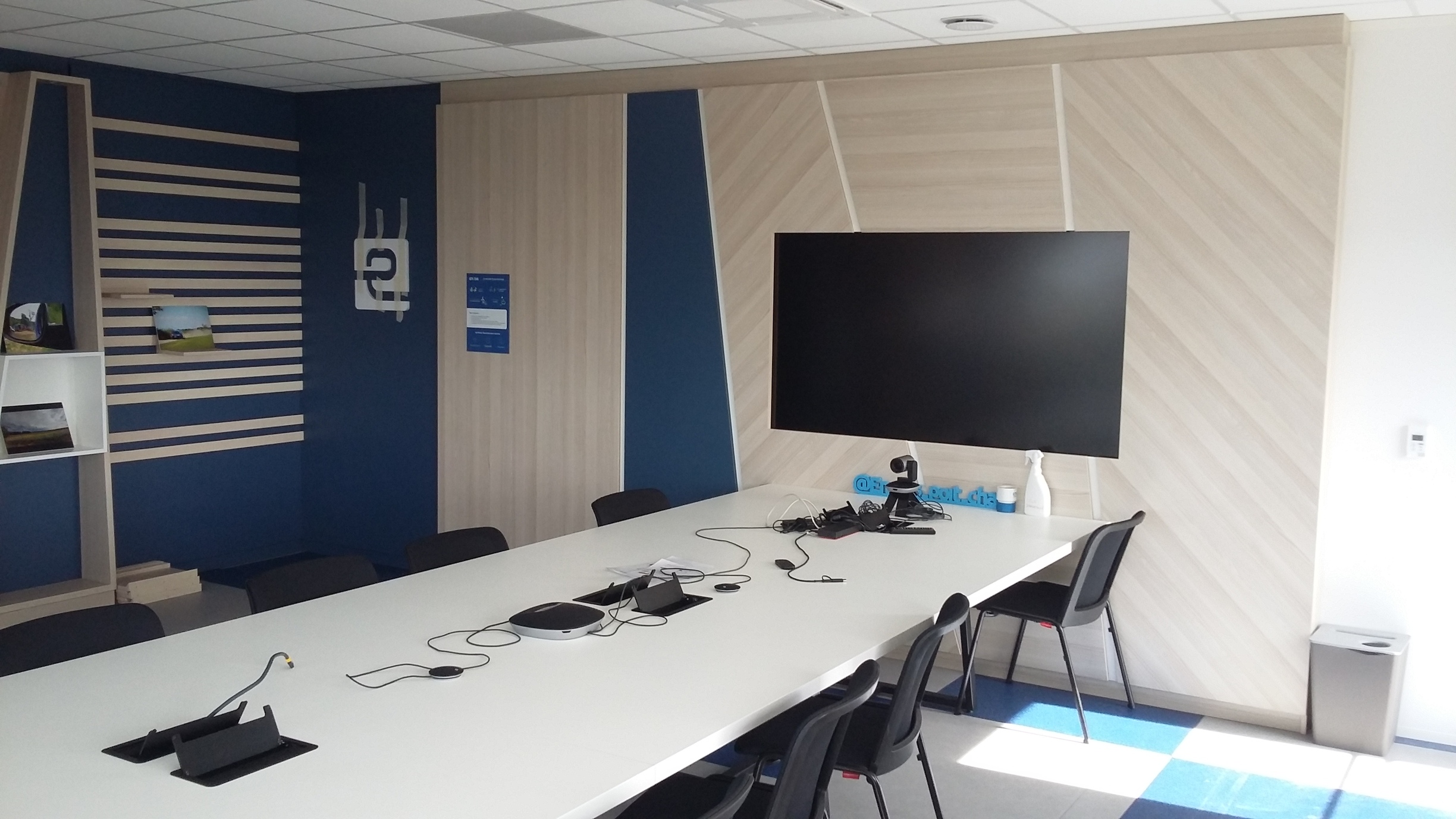 Agencement Showroom sur mesure Enedis