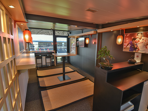 Agencement Loge Est Matmut Stadium